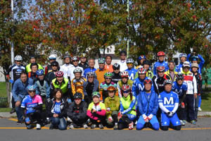 秋のサイクリング