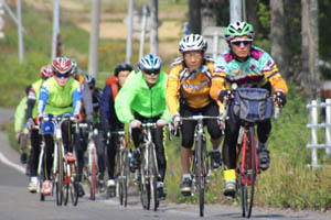 秋のサイクリング