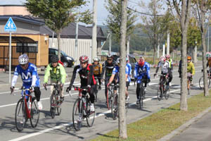 秋のサイクリング